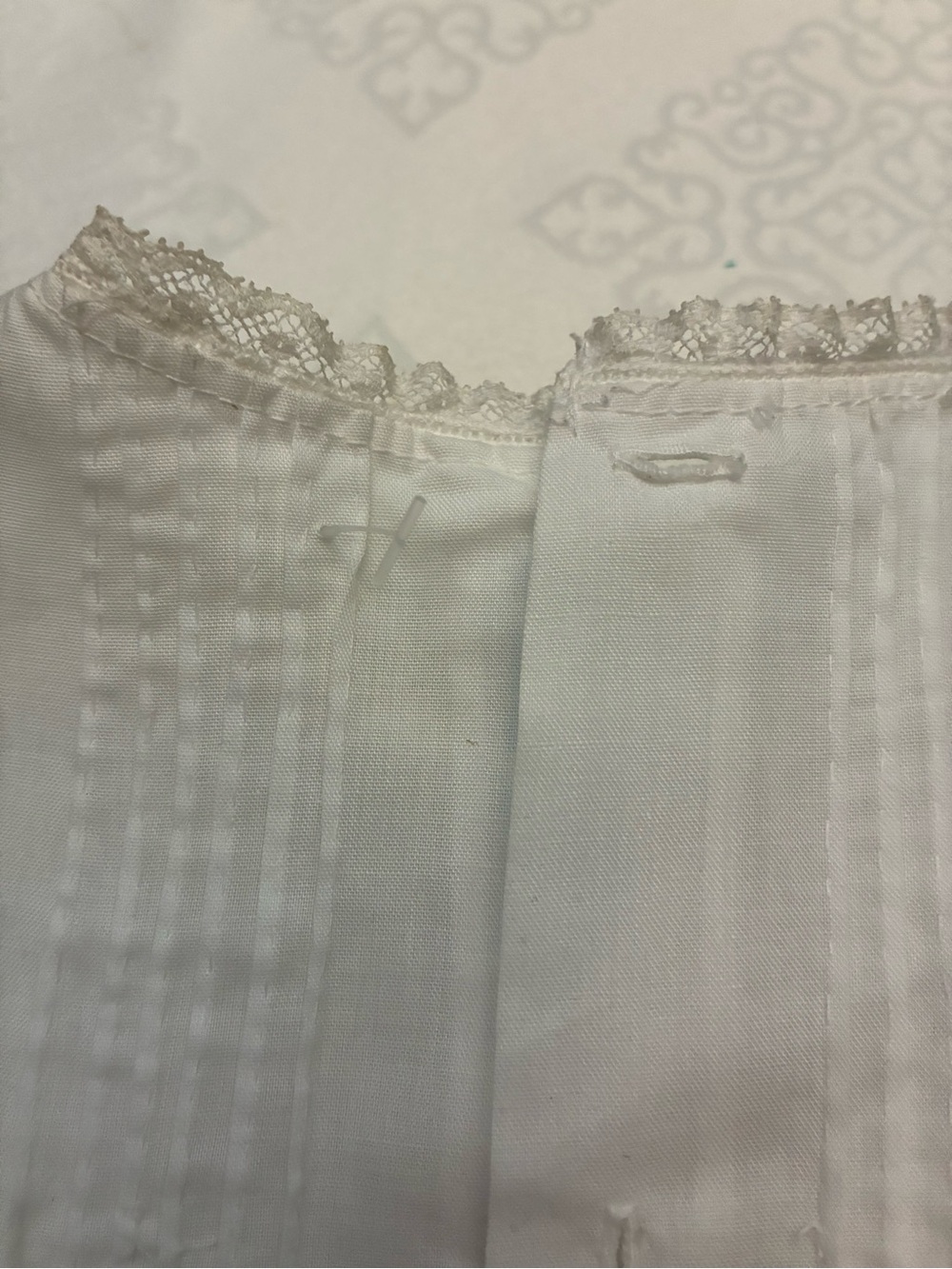 Feltman Brothers new  Christening 2 piece gown - Picture 7 of 15